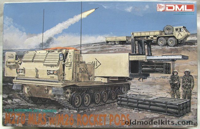 DML 1/35 M270 MLRS with M26 Rocket Pods, 3523 plastic model kit